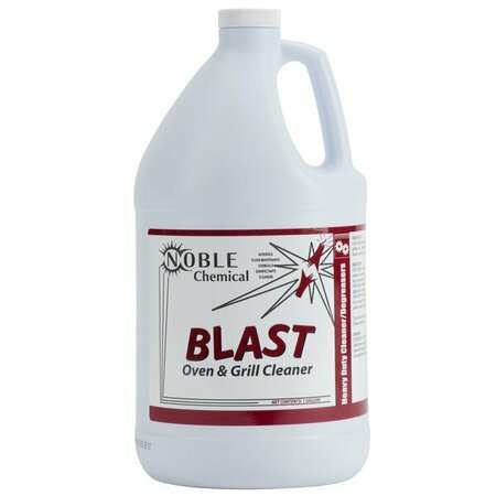 NOBLE CHEMICAL 1 Gallon / 128 oz. Blast Ready-to-Use Liquid Oven & Grill Cleaner, 4PK 147BLAST1G